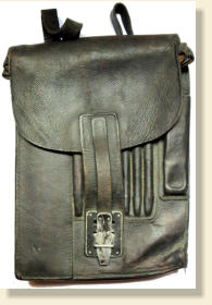 WWII German Leather Bag For Map or Document