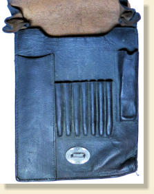 WWII German Leather Bag For Map or Document