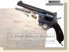 Paul Mauser Experimental C78 (Zig-Zag) Revolver. All Rights Reserved.