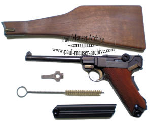 Mauser Parabellum -/ Interarms Luger - Versuchsmodel V015. 