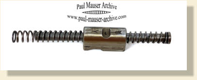 Mauser Nickl pistol with rotating barrel model 1916/22
