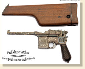 Engraved Mauser C96 Ottoman Contract - 1897. All Rights Reserved.