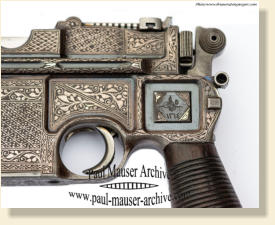 Engraved Mauser C96 Ottoman Contract - 1897. All Rights Reserved.