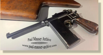 Stunning Mauser C96 Cone-Hammer 20-shot