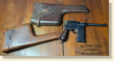 Stunning Mauser C96 Cone-Hammer 20-shot