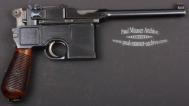 Spectacular Mauser C96 Cone-Hammer with accessories.
