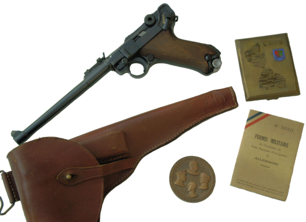 The Last Artillery Luger. Fifth variation serial number 3334.